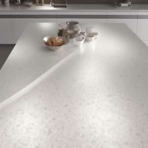 plan de travail corian silver birch