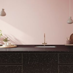 plan de cuisine corian profond caviar
