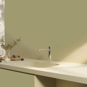 plan de travail corian ecru