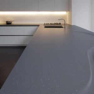 plan de travail corian minerale