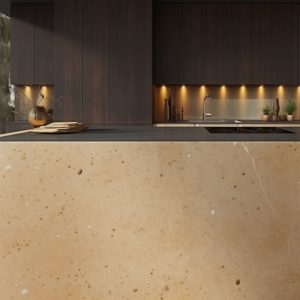 plan de travail corian plage creusée