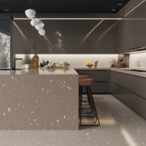 plan de travail corian saule