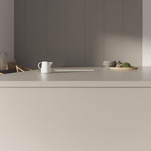 plan de cuisine corian gris claire