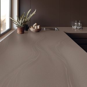 plan de travail corian cacao premium