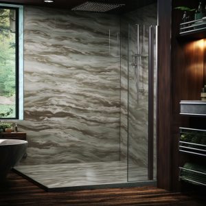 salle de bain marbre mandala