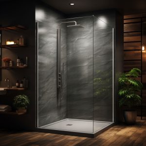 salle de bain marbre platine