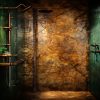 Salle de Bain en Marbre Or “Indus” 14