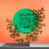 Crédence de Cuisine “Citation You’re Doing Great” 16