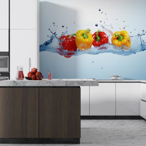 Crédence de Cuisine “Bain de Poivrons” 11