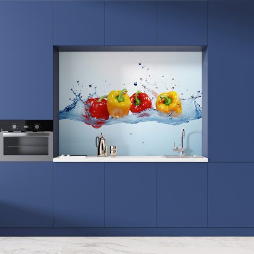 Crédence de Cuisine “Bain de Poivrons” 8