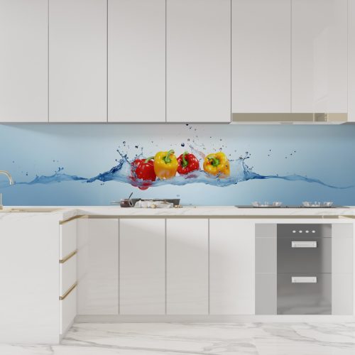 Crédence de Cuisine “Bain de Poivrons” 6