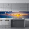 Crédence de Cuisine “Coucher De Soleil En Été” 16
