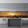 Crédence de Cuisine “Coucher De Soleil En Ville” 16