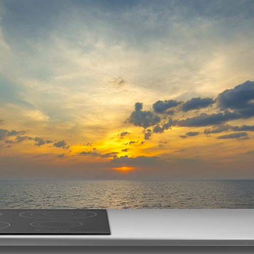 Crédence de Cuisine “Coucher De Soleil Sur La Mer” 9