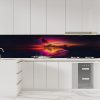 Crédence de Cuisine “Coucher De Soleil Violet” 15