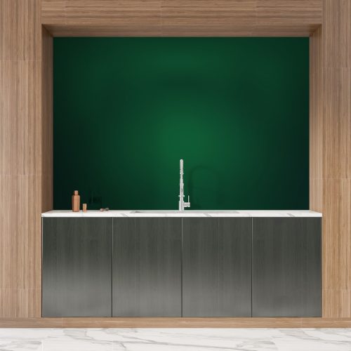 Crédence de Cuisine “Couleur Unie Verte” 8