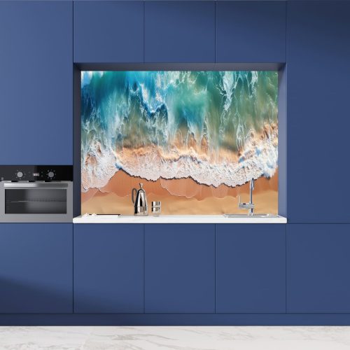 Crédence de Cuisine “Plage Moussante” 10