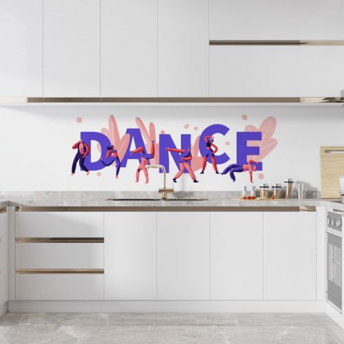 Crédence de Cuisine “logo Danse” 10