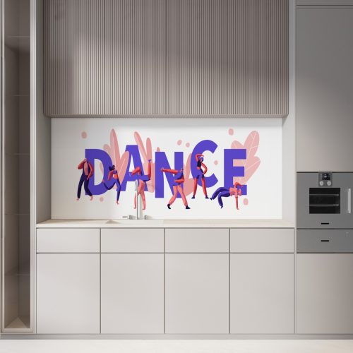 Crédence de Cuisine “logo Danse” 6