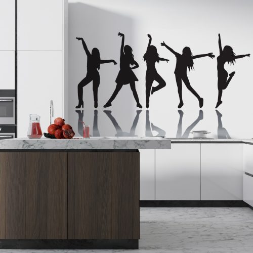 Crédence de Cuisine “Silhouettes de femmes dansantes” 10