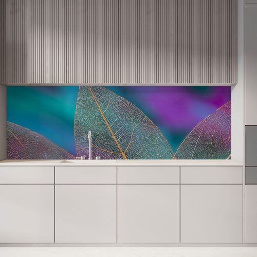 Crédence de Cuisine “Printemps bleu” 10