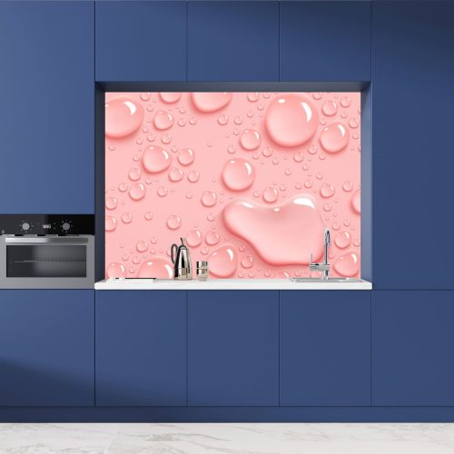 Crédence de Cuisine “Goutte D’eau Rose” 8