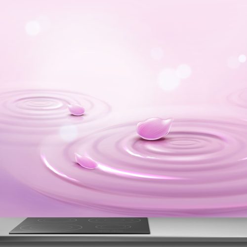 Crédence de Cuisine “Goutte D’eau Violette” 10