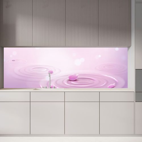 Crédence de Cuisine “Goutte D’eau Violette” 6