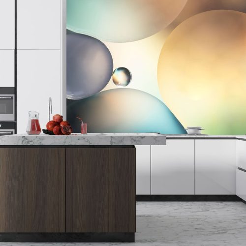 Crédence de Cuisine “Sphères lumineuses” 8