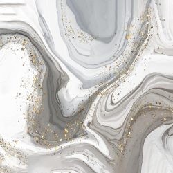 crédence de cuisine peinture abstraite effet marbre