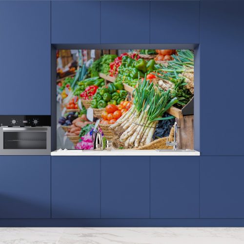 Crédence de cuisine “Légumes colorés frais” 10