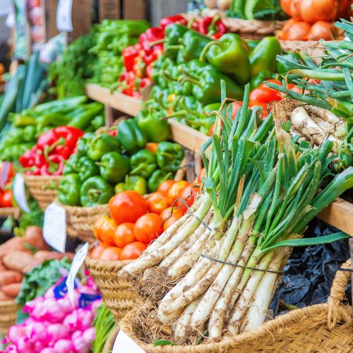 Crédence de cuisine “Légumes colorés frais” 9
