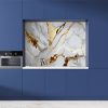 Crédence de cuisine “Papier peint marbre doré authentique” 19
