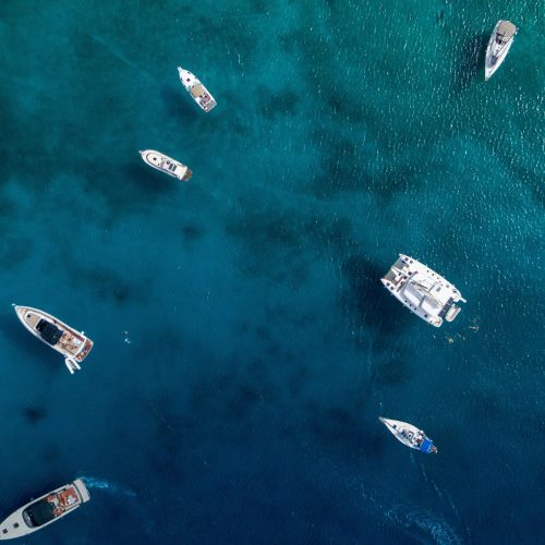 Crédence de cuisine “Yacht Prestige & Bateaux sur Mer” 9