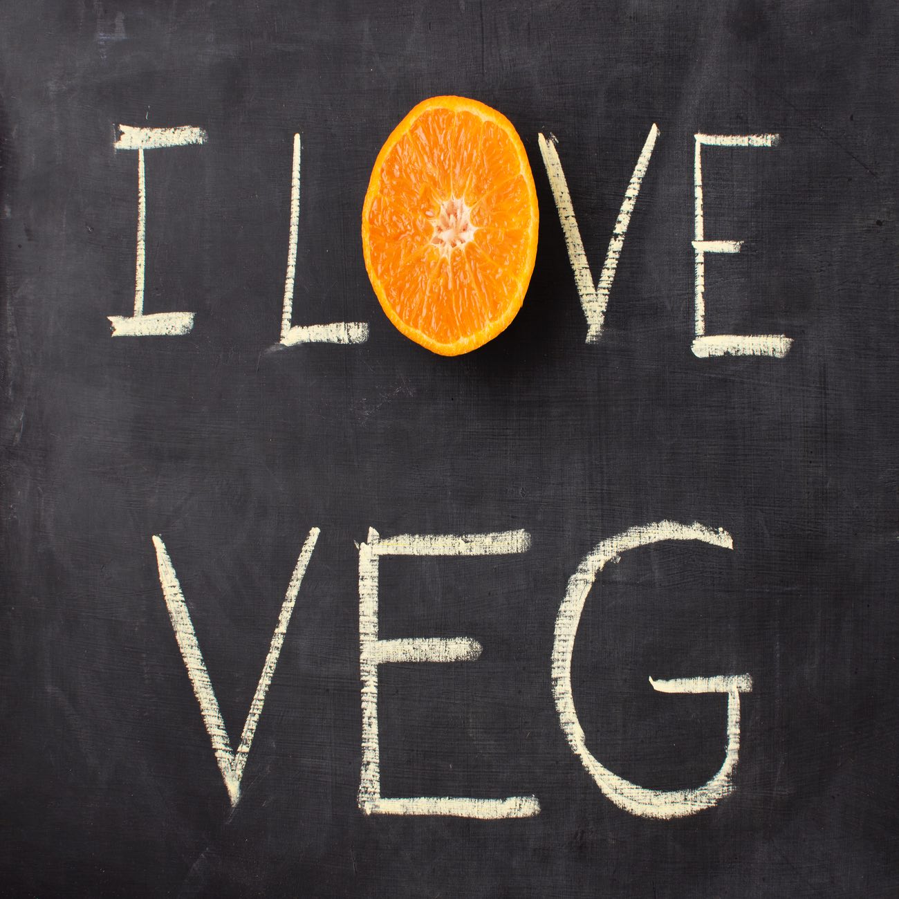 Crédence de cuisine “Ardoise ‘I love veg'” 15