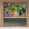 Crédence de cuisine “Légumes colorés frais” 13