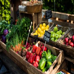 credence cuisine marche fermier de produits bio