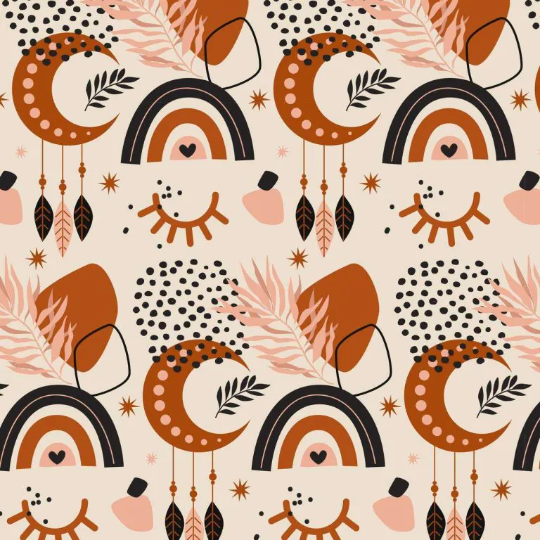 Crédence de Cuisine motif lune et soleil