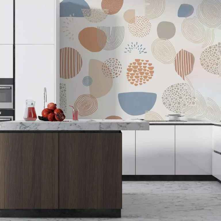 Crédence de Cuisine motif Textile