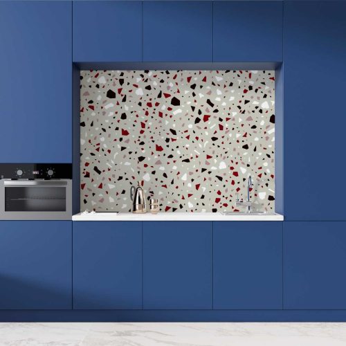 Crédence de cuisine “Abstract Terrazzo Coloré” 11