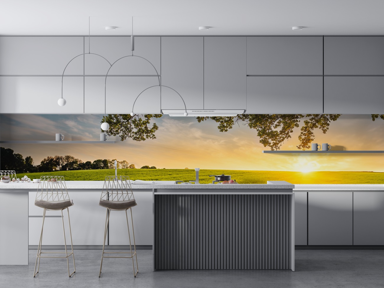 Crédence Cuisine En Verre Trempé 4 Mm - Motif Citron 80x40 Cm - Protection Murale Élégante