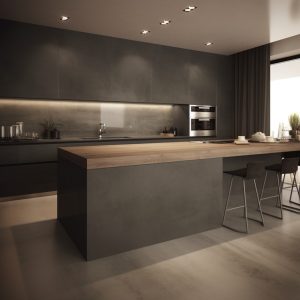 ilot central de cuisine