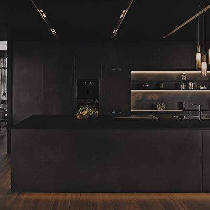 Ilot central de Cuisine Dekton  “Domoos”