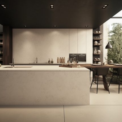 Ilot central de Cuisine Dekton  “Edora”