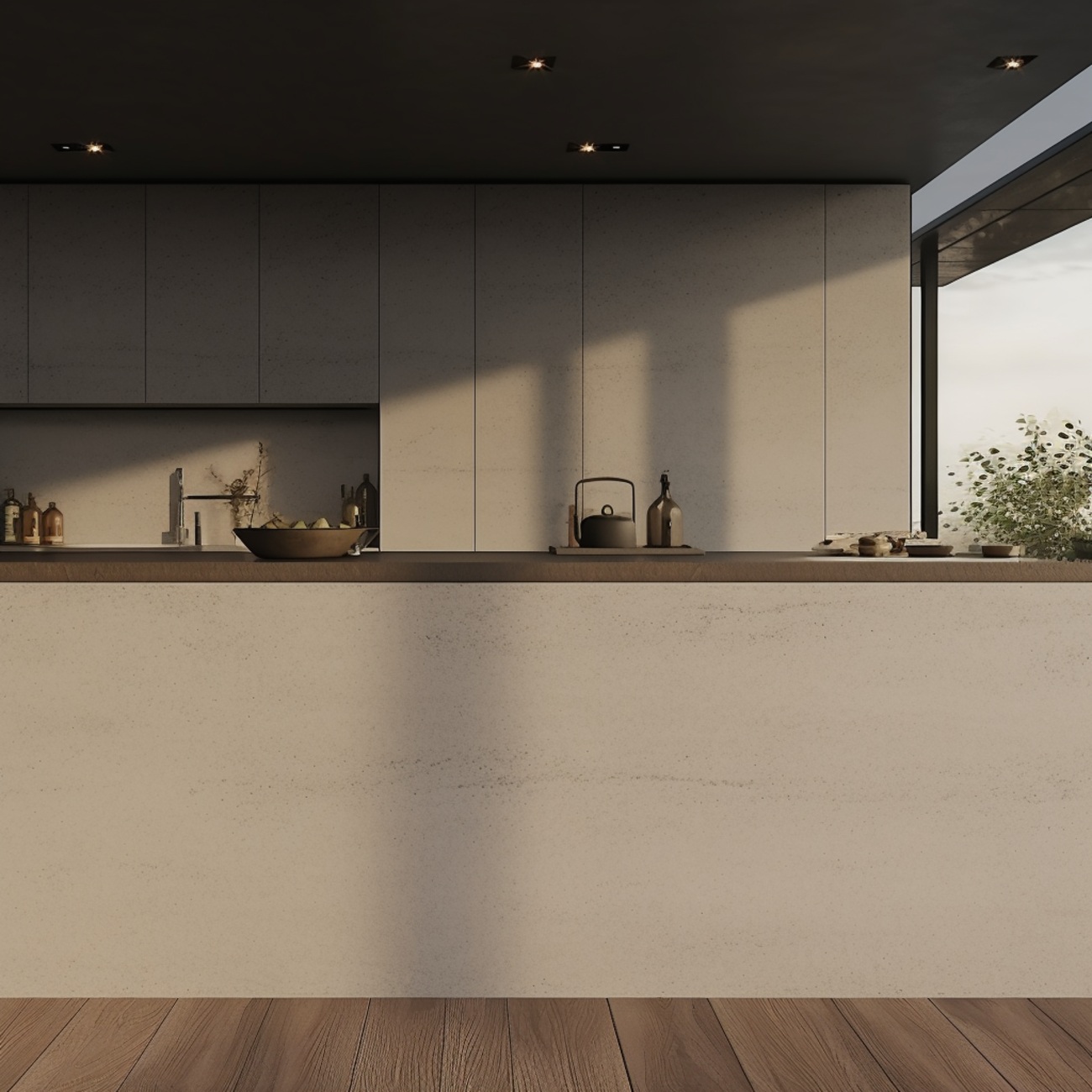 Ilot central de Cuisine Dekton  “Keon” 17