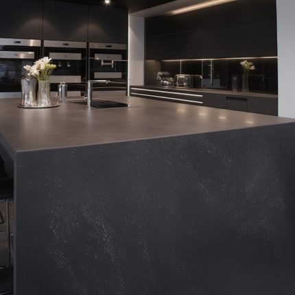 Ilot central de Cuisine Dekton  “Fossil”