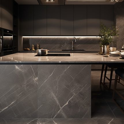 Ilot central de Cuisine Dekton  “Kira”