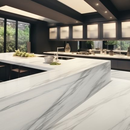 Ilot central de Cuisine Dekton  “Opera”