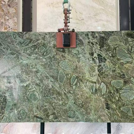 plan de travail quartzite bulgari green