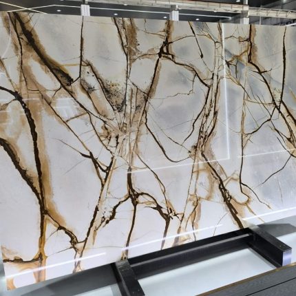plan de travail en quartzite Blue Roma